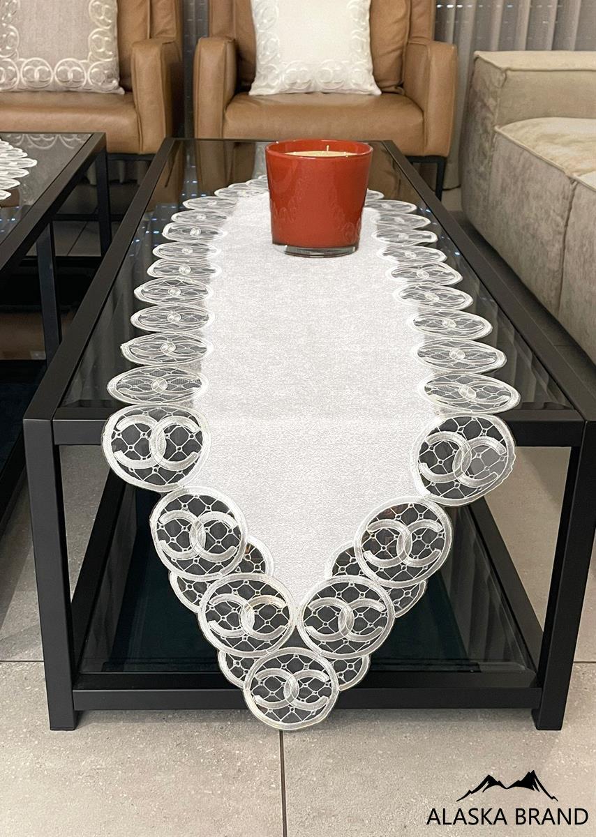 ראנר מהודר בתוספת תחרה דגם - אודל קרם | מבחר גדלים