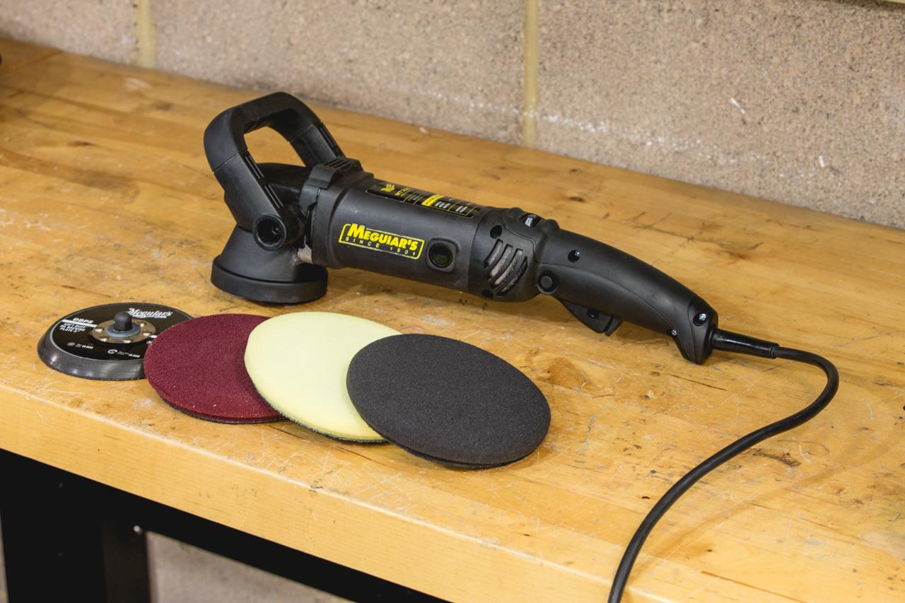 מכונת ליטוש דו-פעולתית משתנה - MT300 Variable Speed Dual Action Polisher מבית MEGUIAR'S