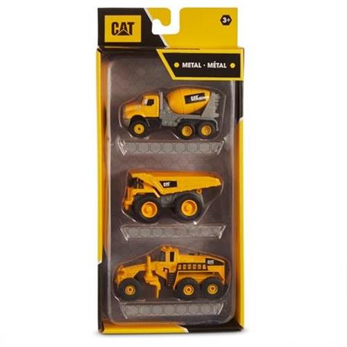 סט 3 רכבים א כבדים   CAT