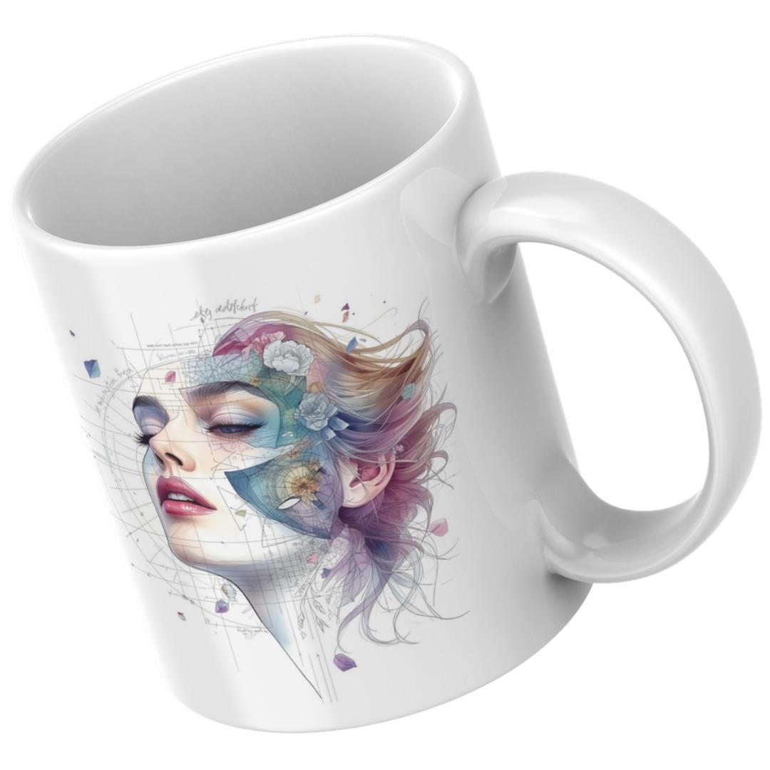 She Moves in Quiet Precision – Blueprint Edition