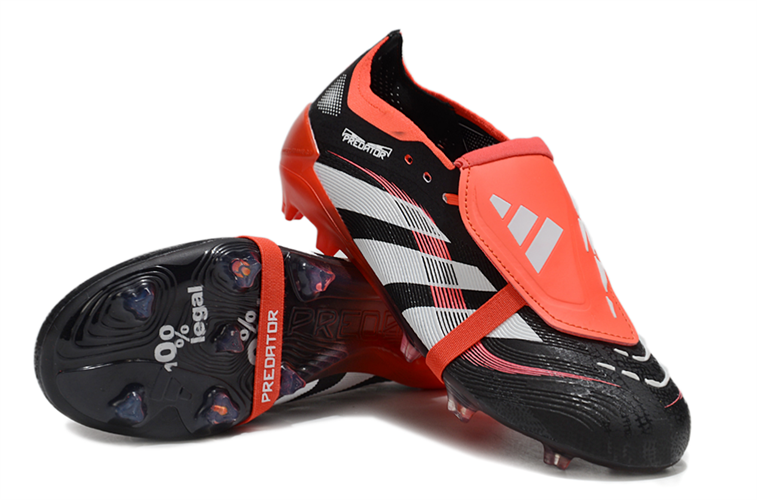 נעלי כדורגל אדידס Adidas Predator Elite II שחור כתום