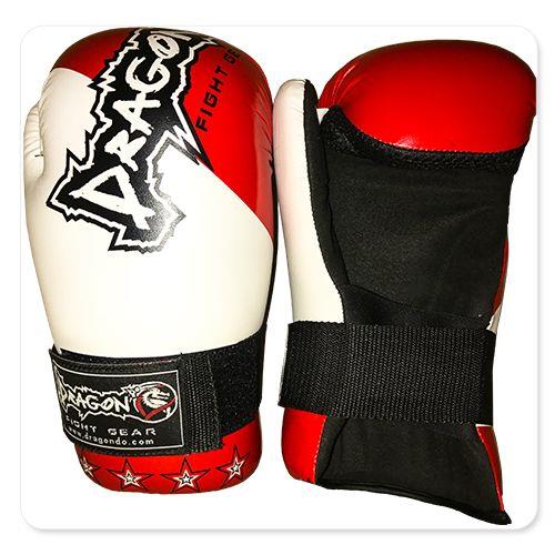 כפפות קיקבוקס DRAGON POING FIGHTING GLOVES אדום