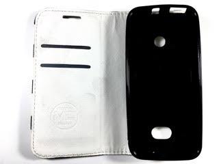 מגן ספר לנוקיה 208 NOKIA דגם 'נקודות שחור'
