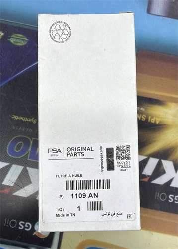 פילטר שמן 1109AN לרכבי פג'ו וסיטרואן מבית PSA