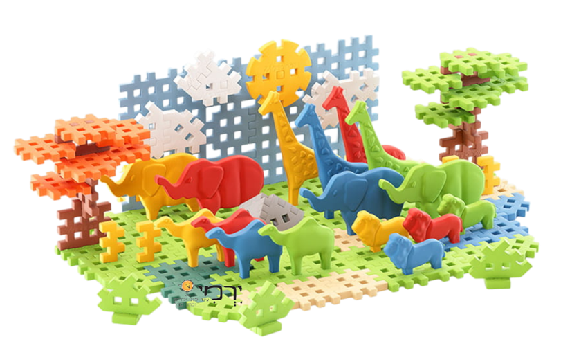 חיות סיליקון תוספת למיני וופל - 32 יח'