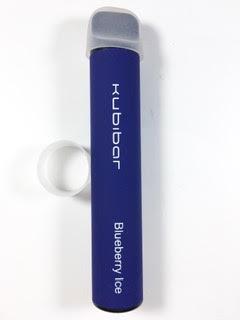 סיגריה אלקטרונית חד פעמית כ 1500 שאיפות Kubibar Disposable 20mg בטעם אוכמניות אייס Blueberry Ice