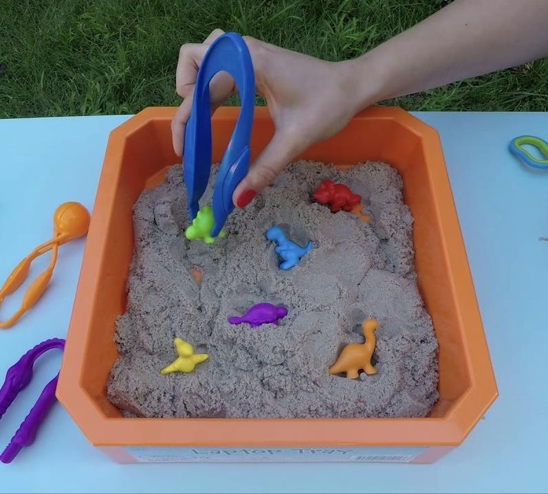 פינצטות צבעוניות סט 6 יחידות