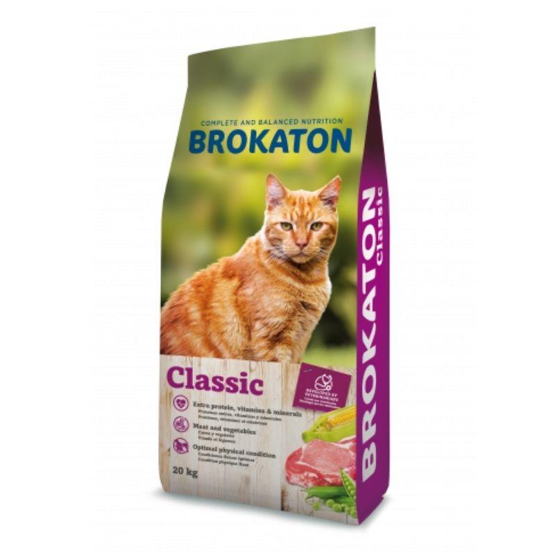 ברוקטון קלאסי לחתול 20 קג Brokatan