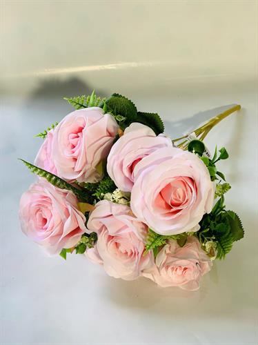 שושנים גדולים ורוד בהיר #4