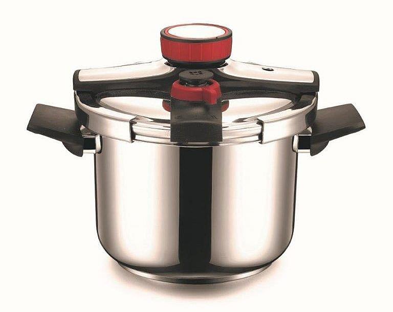 סיר לחץ סולתם 12 ליטר קוטר 26ס"מ  נירוסטה + מכסה זכוכית COMFORT