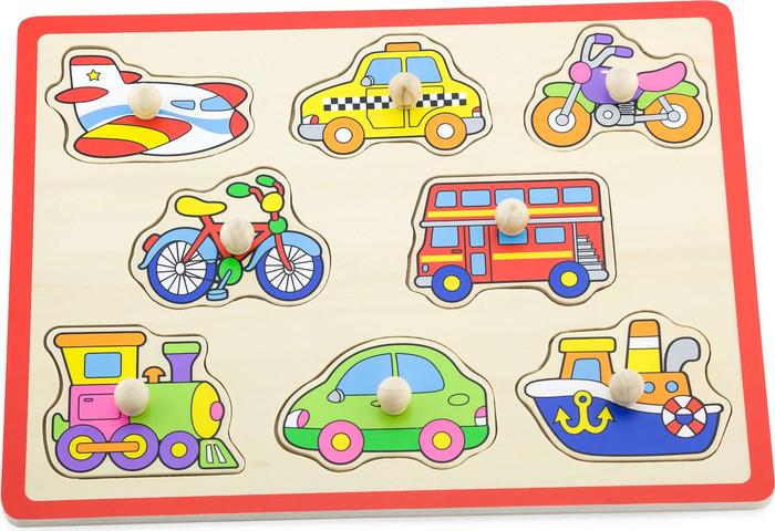 פאזל איכותי מעץ כלי תחבורה
