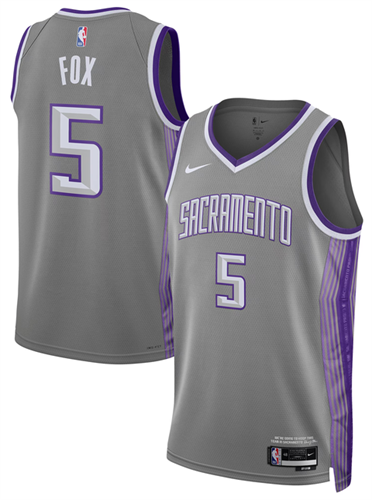 גופיית סקרמנטו דיארון פוקס NBA אפורה