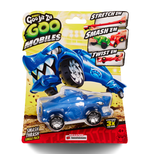 גו ג'יט זו - מכונית נמתחת - סטרץ' Goo Mobiles טראש - Goo Jit Zu