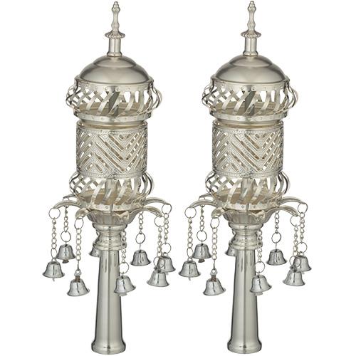 זוג רימונים מהודרים - כסף זוג רימונים מהודרים - כסף