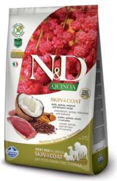 N&D כלב טיפול פרווה קינואה ברווז 7 קג Natural&Delicious