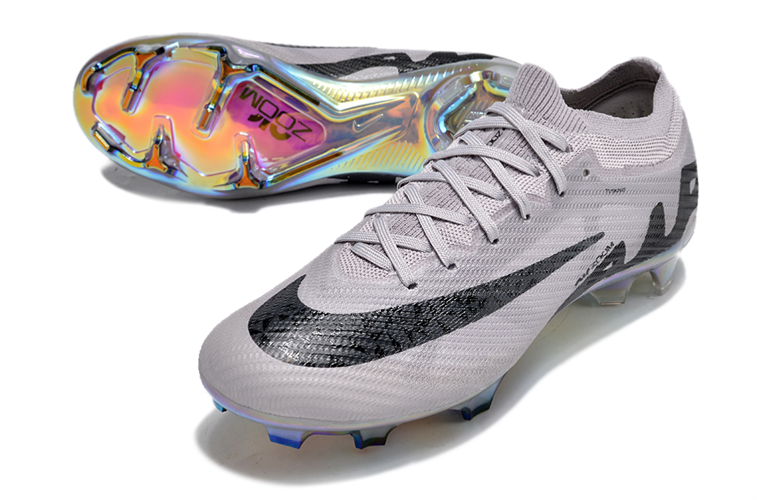 נעלי כדורגל Nike Air Zoom Mercurial Elite FG אפור שחור