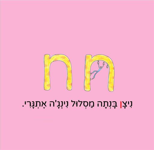 דוגמה לדף מתוך הספר. תומך זיכרון לאות n