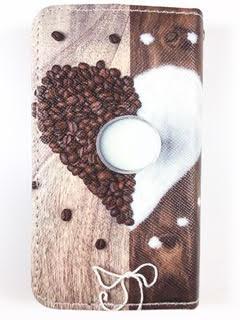 מגן ספר אונברסלי סמול סייז SMALL SIZE דגם 'לב קפה'