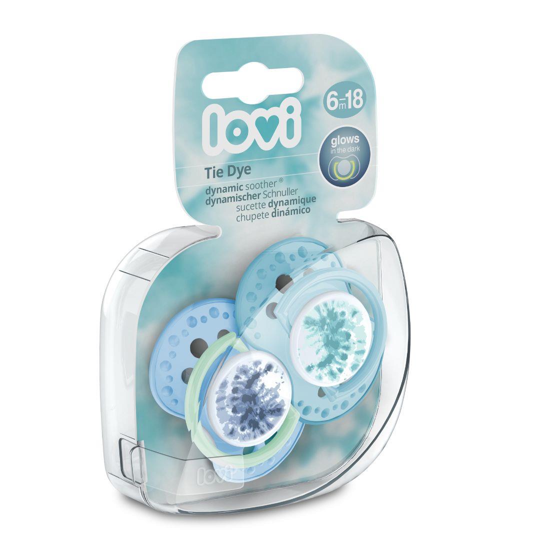 סט מוצצי לאבי מהדורת טאי דאי 6-18 כחול