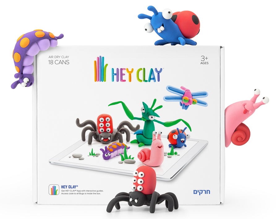 היי קליי - Hey Clay - סט חרקים