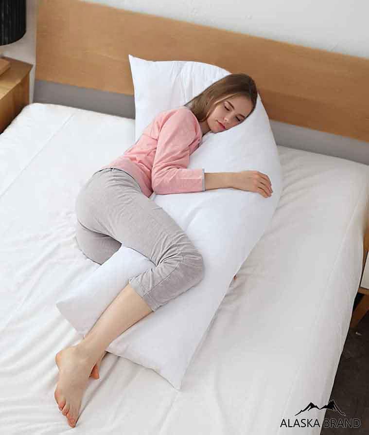 ציפית או כרית רביצה / הריון רכה במיוחד! דגם - Emily מידות: 120/50 ו160/50