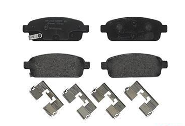 סט רפידות בלם אחורי לרכבי שברולט קרוז ואופל אסטרה מבית Brembo