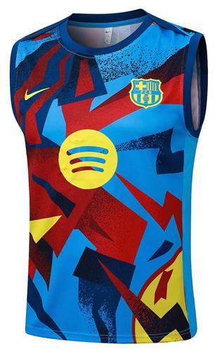 גופיית אימון ברצלונה כחול אדום