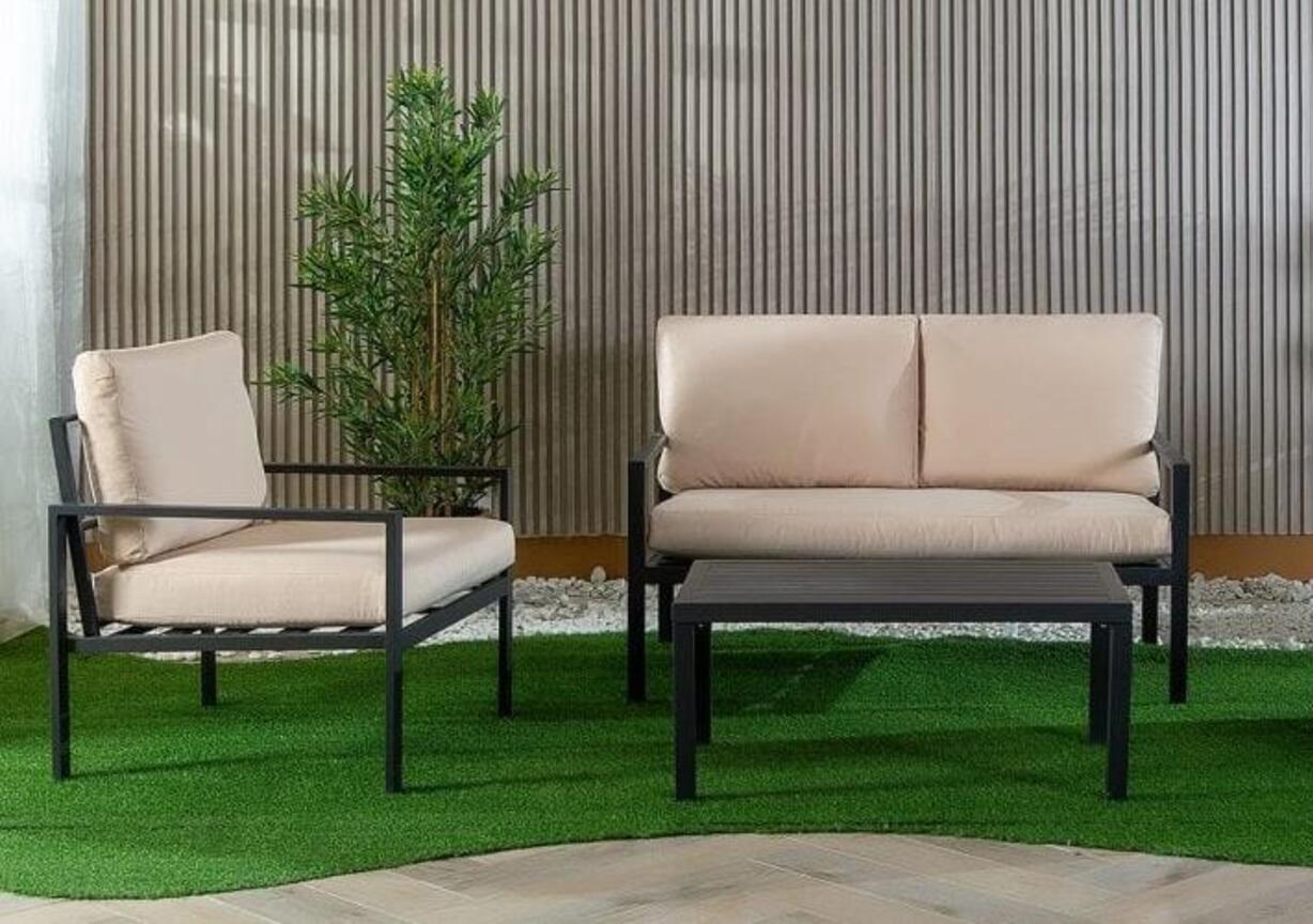 מערכת ישיבה לגינה ולמרפסת דגם נאשוויל