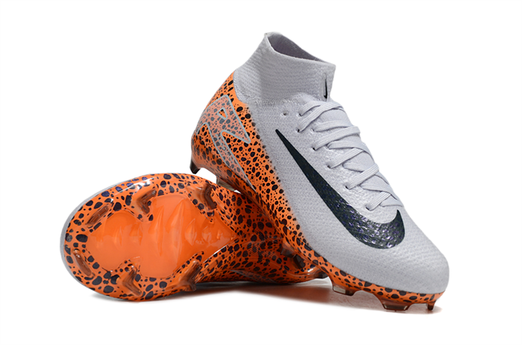 נעלי כדורגל ילדים Nike Air Zoom Mercurial Elite XI אפור מנומר