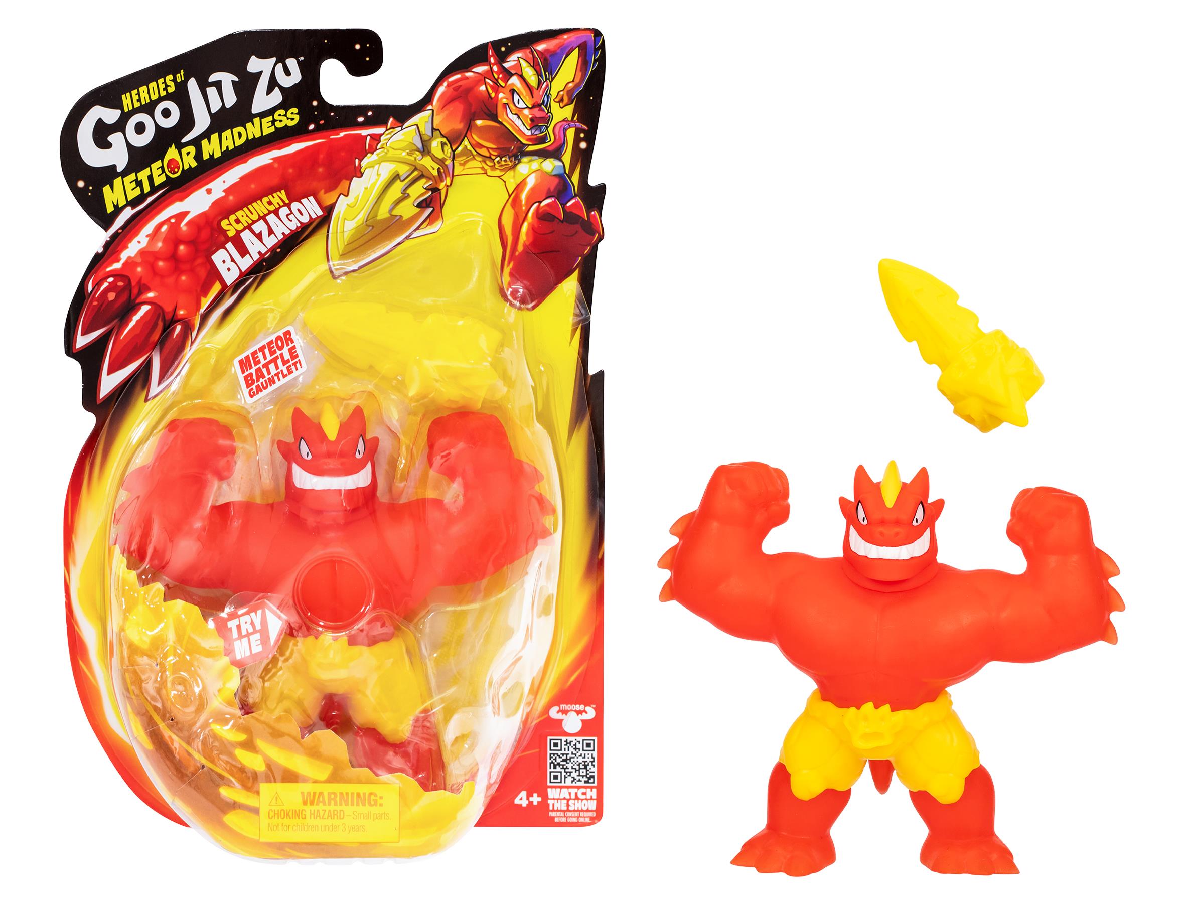 גו ג'יט זו - בובה נמתחת טירוף המטאורים - סטרץ' Mateor madness בלזאגון - Goo Jit Zu גו ג'יט זו - בובה נמתחת טירוף המטאורים - סטרץ' Mateor madness בלזאגון - Goo Jit Zu