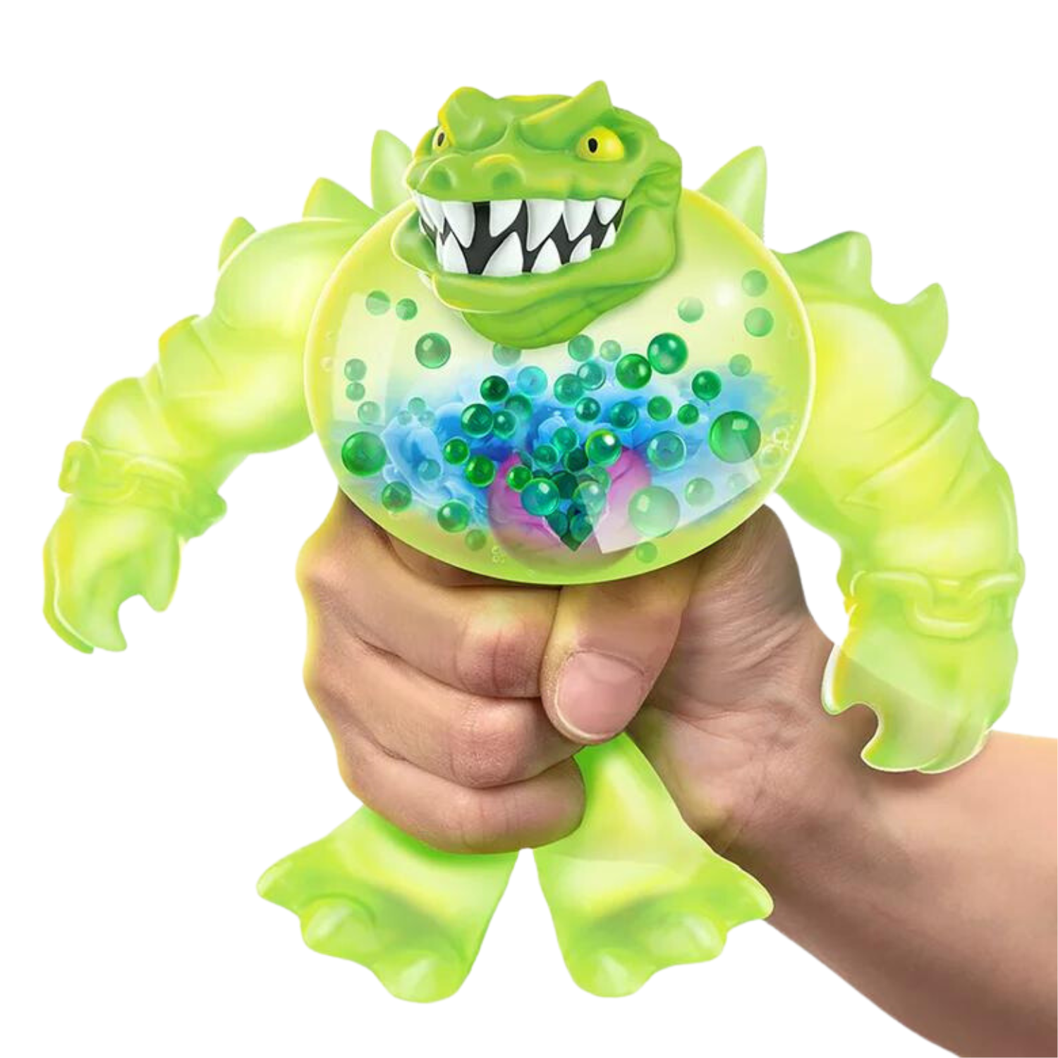 גו ג'יט זו - בובה נמתחת - סטרץ' Goo Shifter רוק התנין - Goo Jit Zu