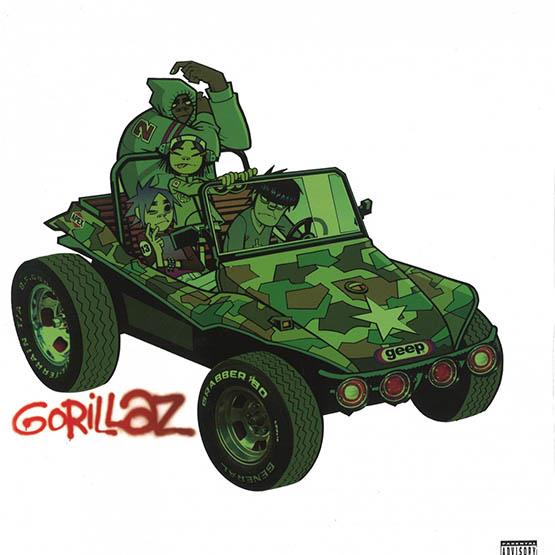 תקליט כפול Gorillaz-Gorillaz 2lp תקליט כפול Gorillaz-Gorillaz 2lp