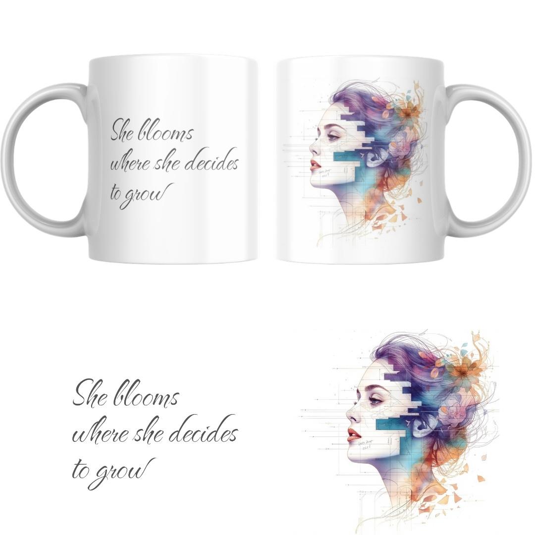 ספל מעוצב לאישה, מתנה מעצימה לאישה, מתנה ליום האישה, ספל השראה נשי, מתנה עם מסר של צמיחה ספל מעוצב לאישה, מתנה מעצימה לאישה, מתנה ליום האישה, ספל השראה נשי, מתנה עם מסר של צמיחה