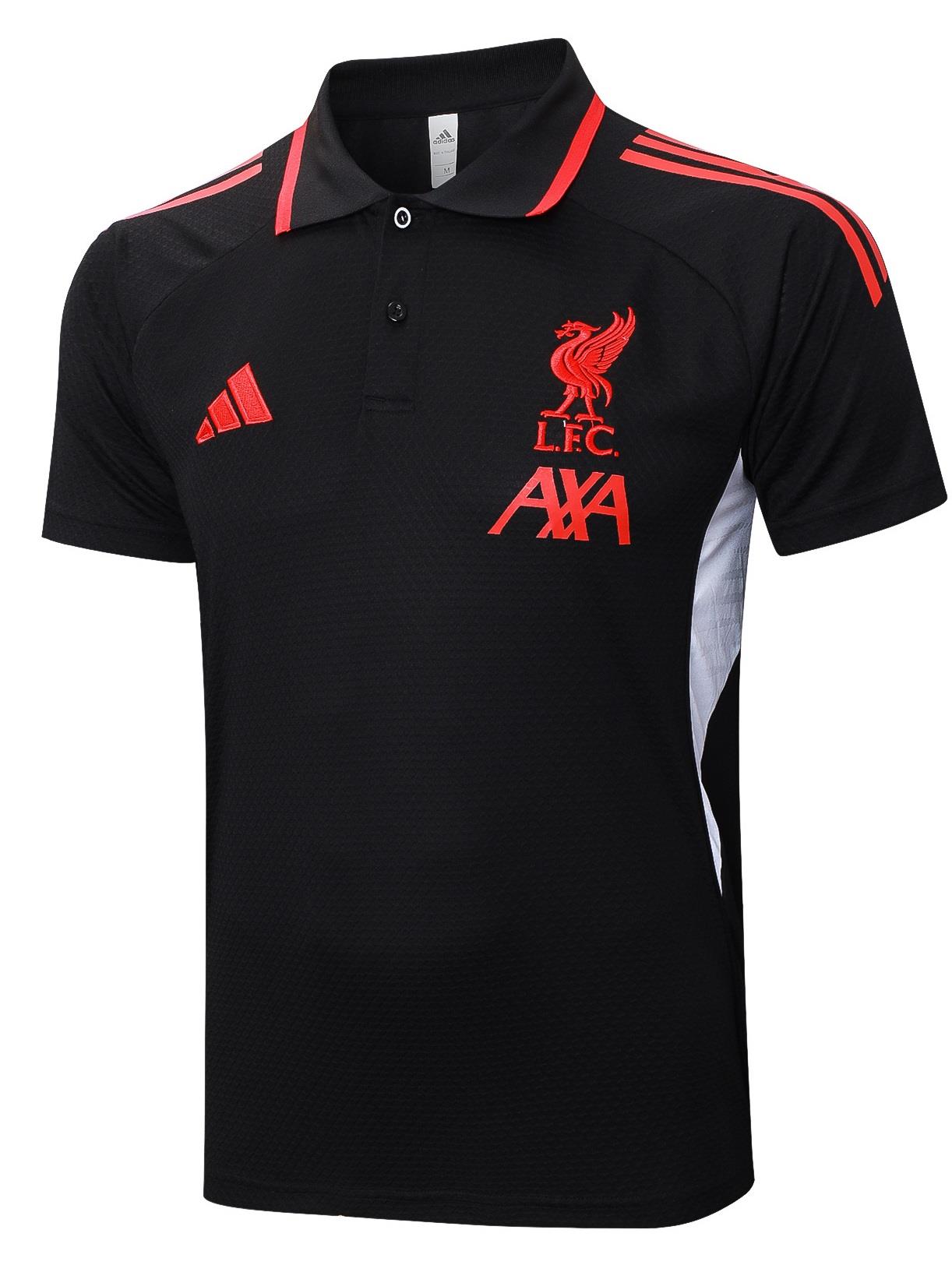 חולצת פולו ליברפול שחורה