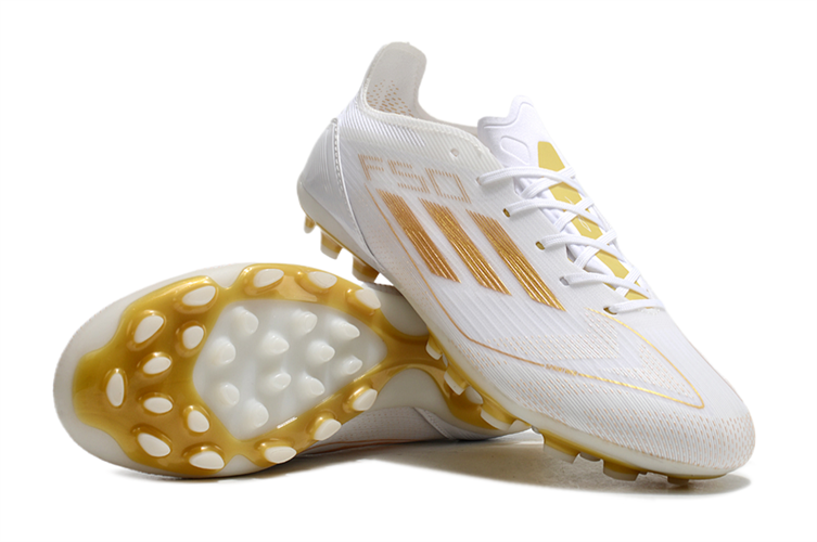 נעלי כדורגל אדידס Adidas F50 Elite FG לבן זהב