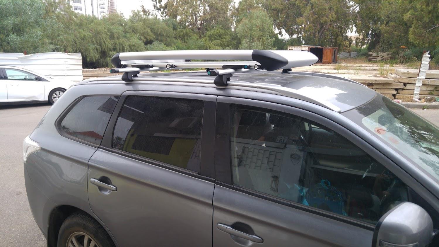 גגון מיצובישי אאוטלנדר עריסה אלומיניום אורך 1.3 מטר רוחב 1 מטר ברוטו המחיר לעריסה בלבד