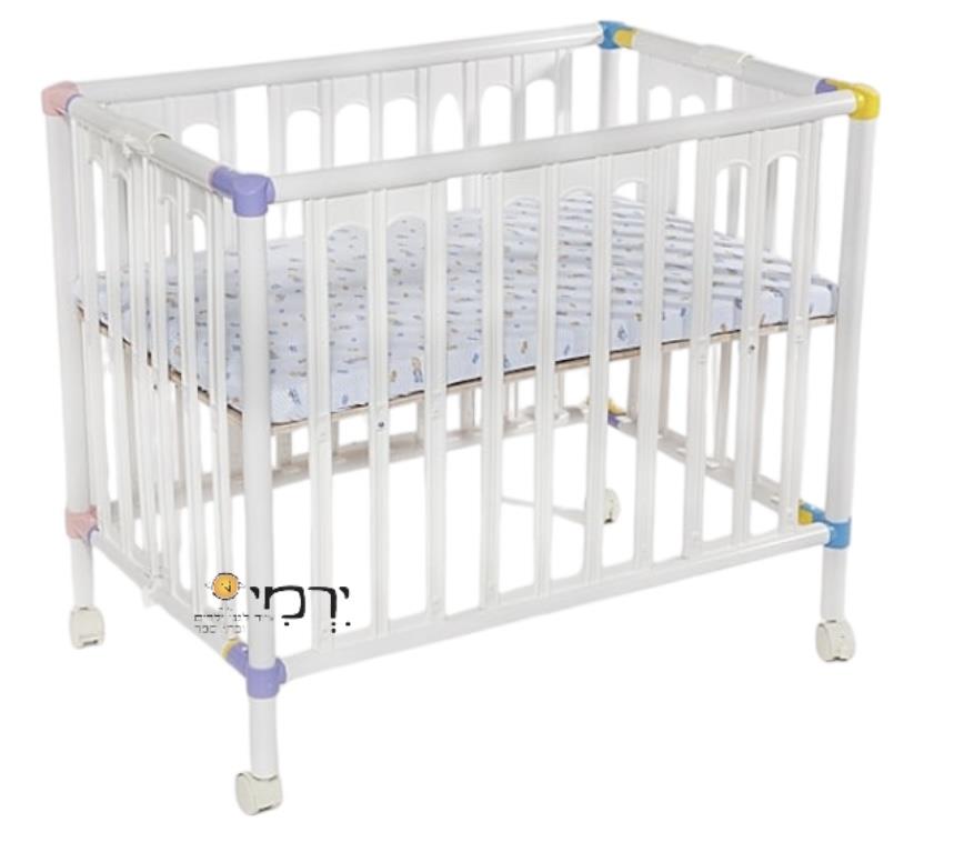 עריסה פלסטיק + מזרן