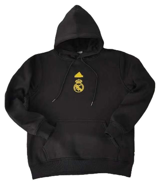 ריאל מדריד קפוצ'ונים שחור/לבן זהב
