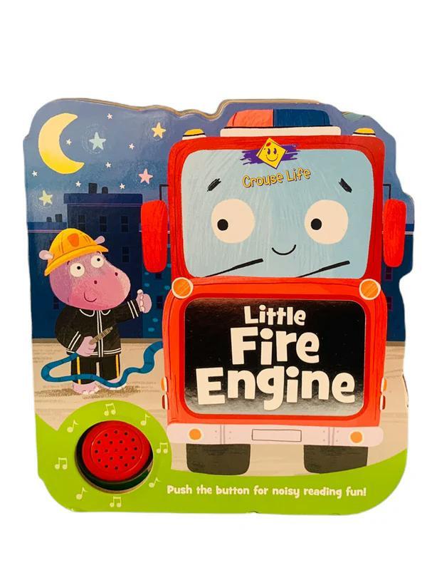 little fire engine - push the button for noisy reading fun