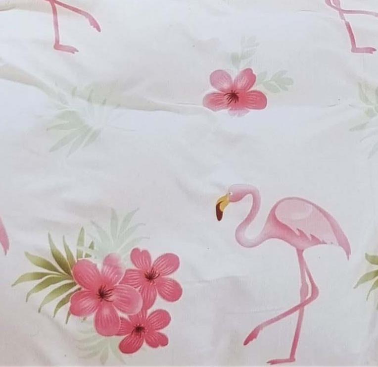 סט מצעים Flamingo יחיד 100% אל קמט! *אחרון*