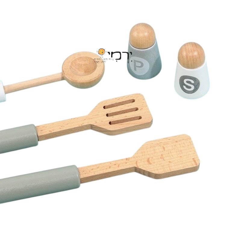 מטבח + אביזרים מעץ