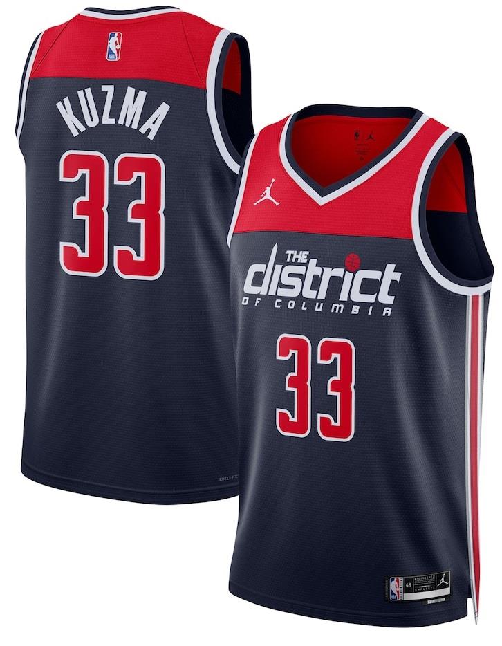 גופיית קייל קוזמה וושינגטון ויזארדס #33 NBA