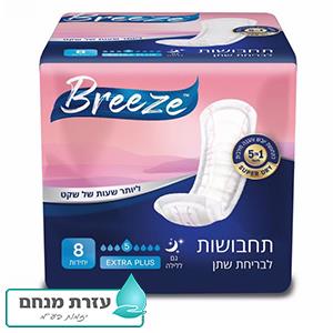 פד - תחבושת BREEZE בריז אקסטרא פלוס