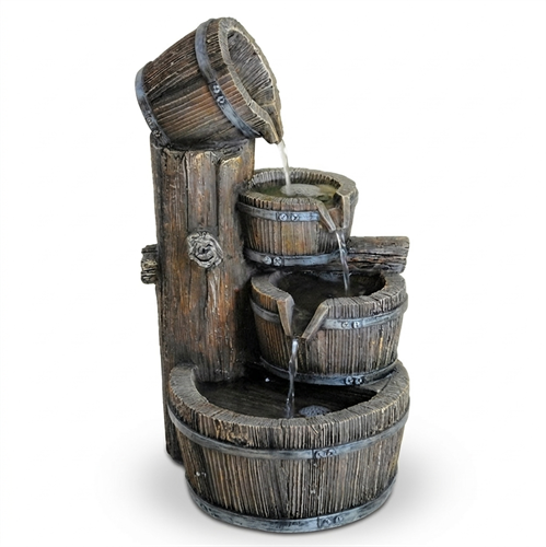 מזרקת חביות מדורגת 43 ס"מ