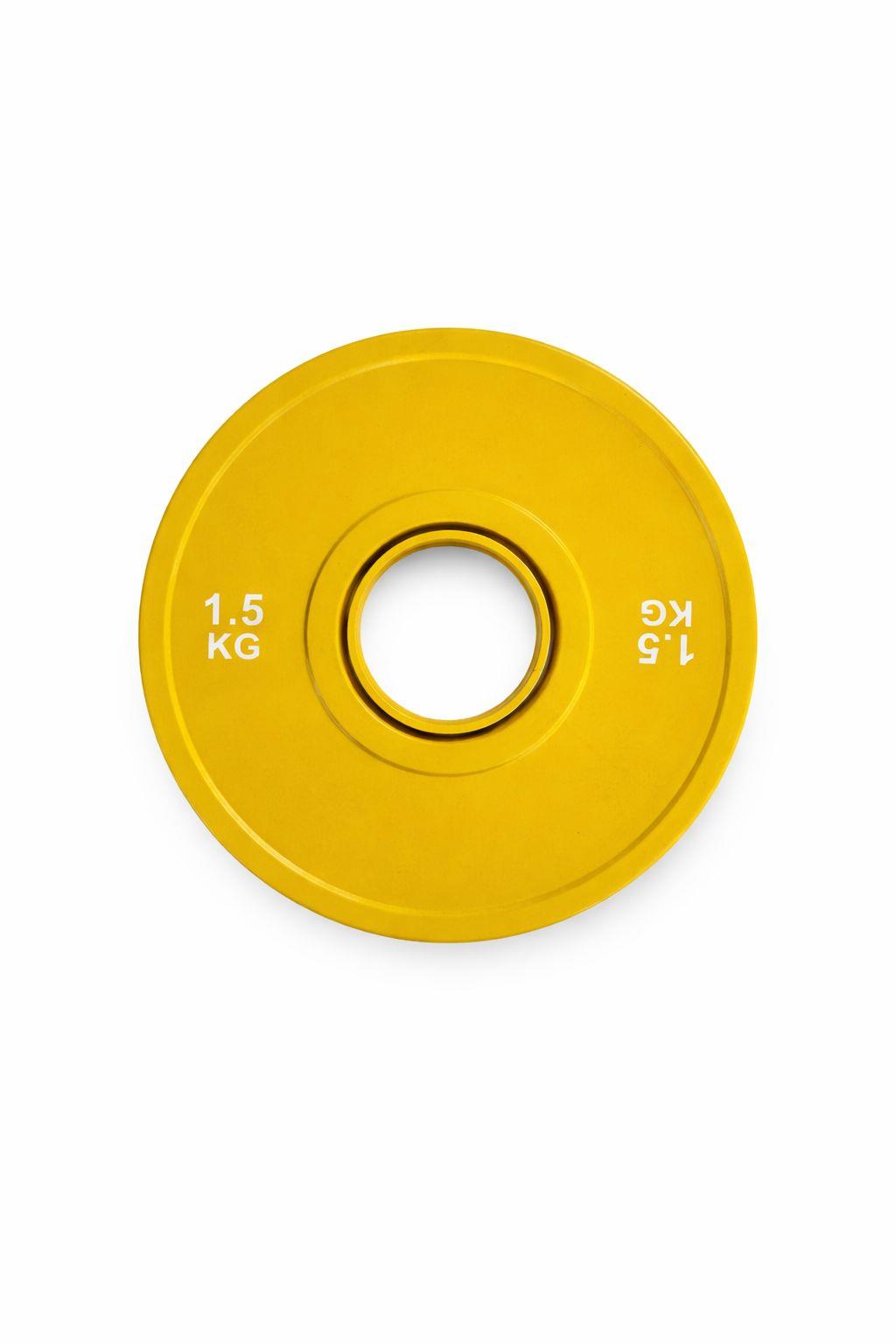 Mini Bumper Plates 1.5 KG – פלטות אימון