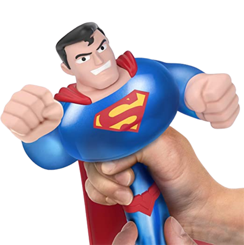 גו ג'יט זו X דיסי DC - בובה נמתחת - סטרץ' גיבורי על סופרמן - Goo Jit Zu