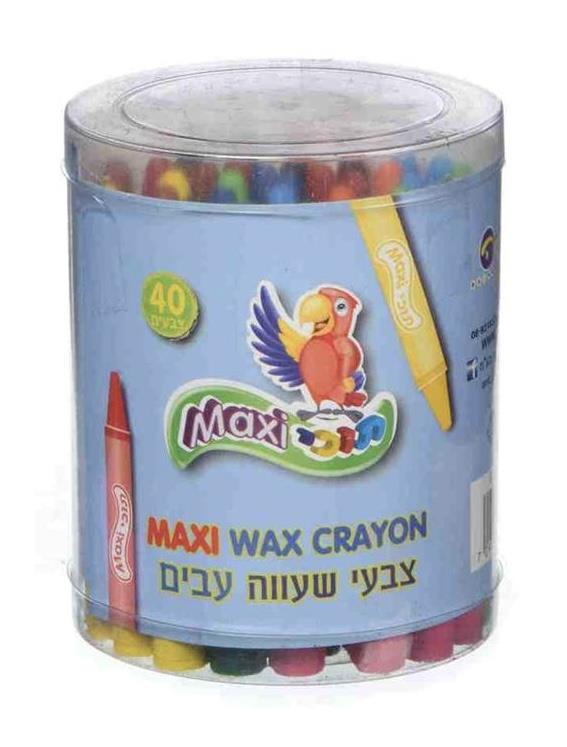 צבעי שעווה בכוס 40 יחידות צבעי שעווה בכוס 40 יחידות