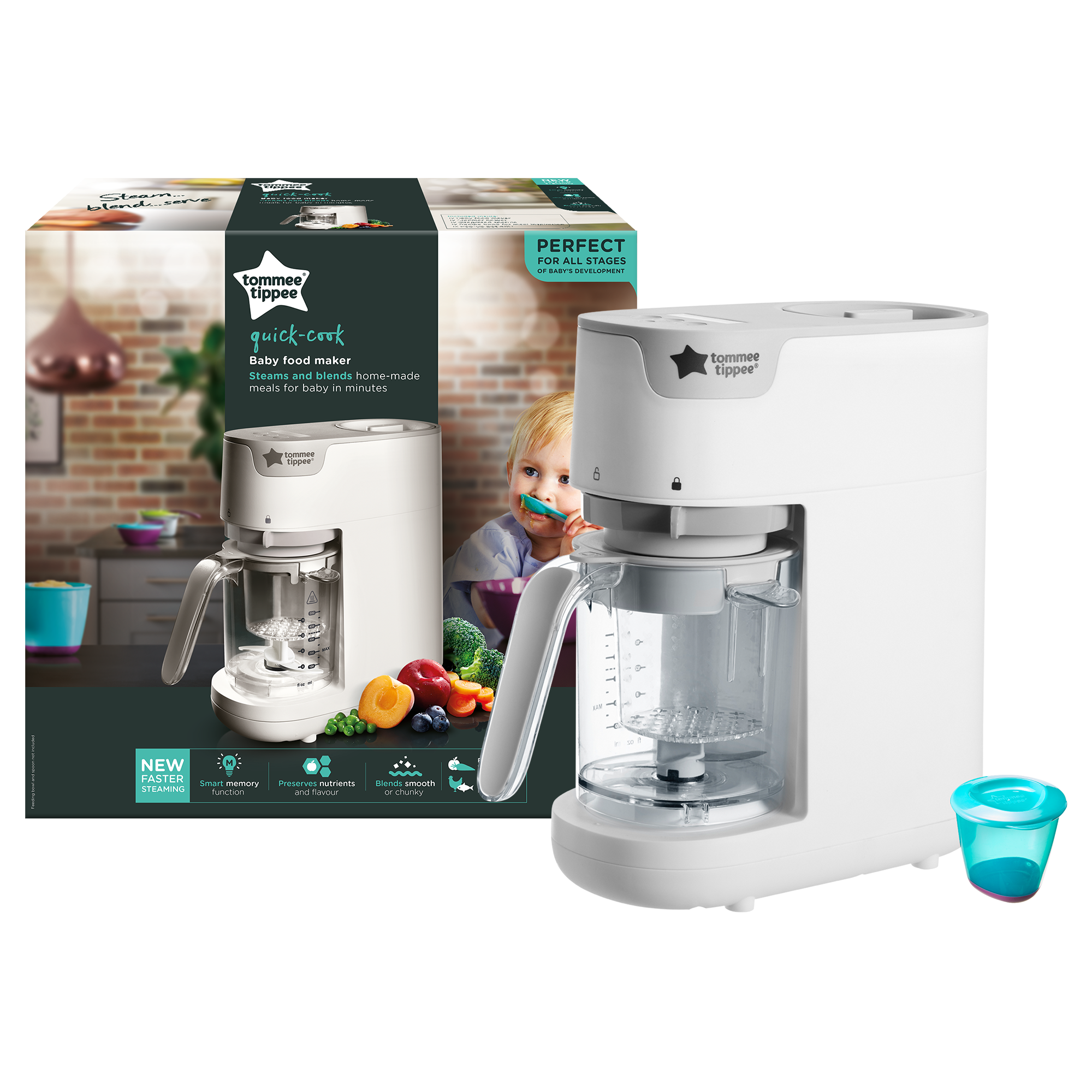 מעבד מזון של טומי טיפי  Tommee Tippee Quick Cook