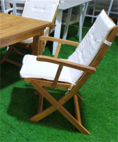 כסא עץ לגינה ולמרפסת פאלמס