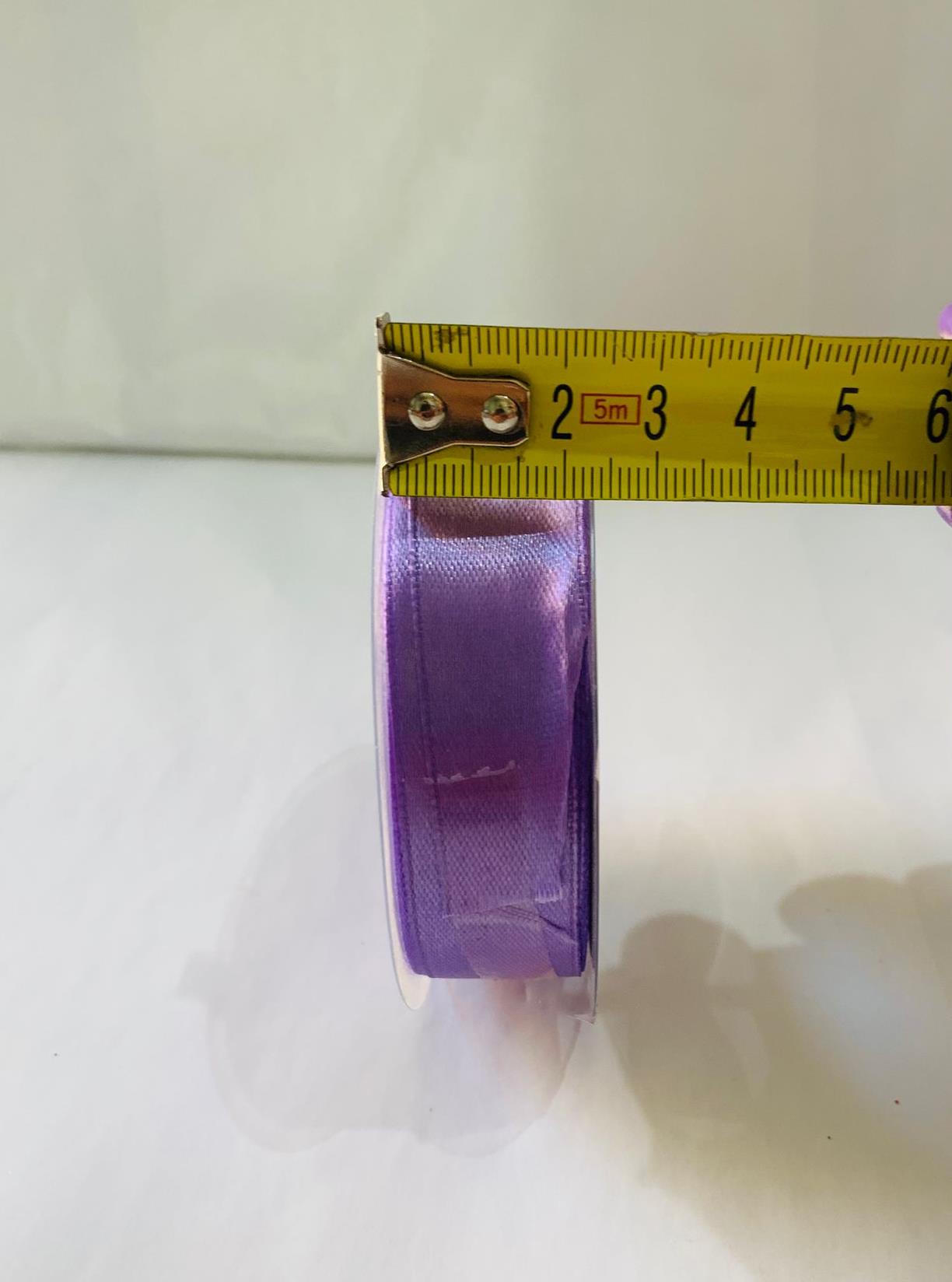 סרט מתנה סגול סאטן 2 סיים
